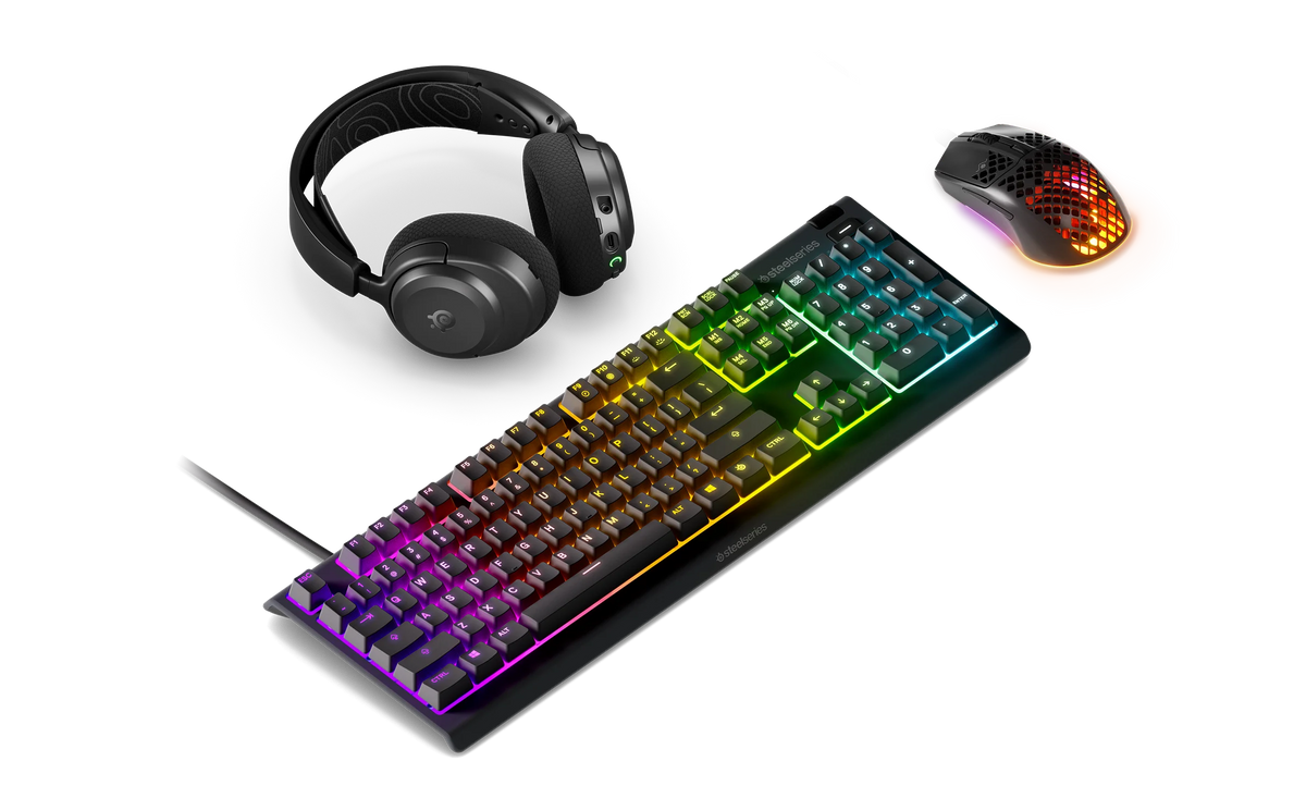 Arctis Nova 3X Wireless + Apex 3 US + Aerox 3 Wireless (2022)
