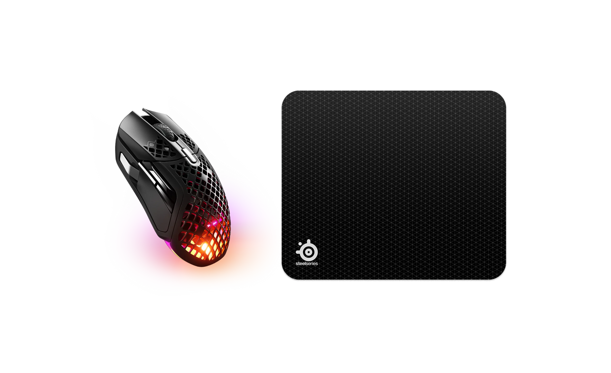 Aerox 5 Wireless + QcK Vector